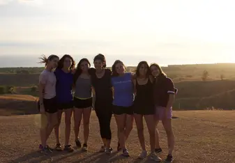 group of female volunteers in Fiji