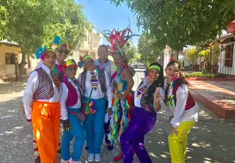 Carnaval with school teachers