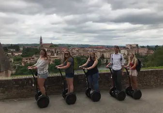 Segwaying in Albi, France