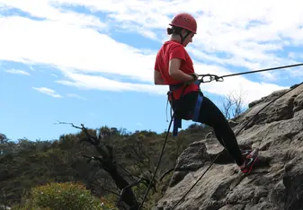 Abseiling in the Blue Mountains