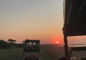 Sunset in Chobe National Park