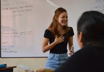 Teaching is fun.