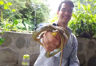Amazonian Snake with Prof. Adrian