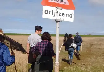 Mudflat walking on Schiermonnikoog