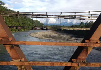 Bridge over an Amazonian River