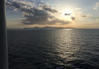 Sunset over Aegina