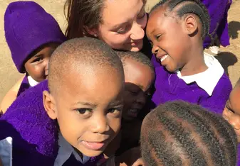 school children in Tanzania
