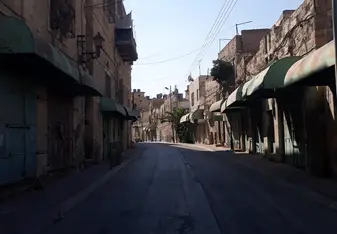 Shuhada Street in Hebron