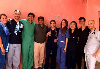 Slum clinic, Faridabad