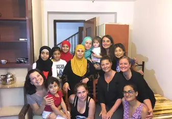 group photo of women