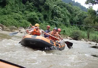 White water rafting!