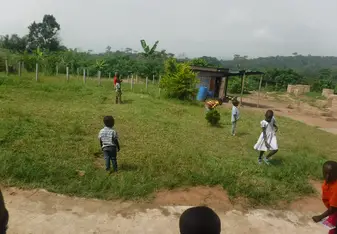 Children playing at trinity orphanage