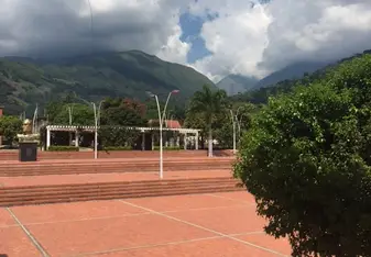 A local village by the Sierra Nevadas