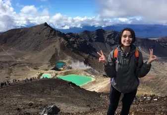 Part of the Tongariro Alpine Crossing
