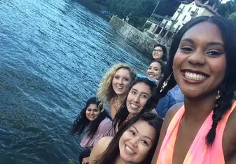 Lake Como with friends
