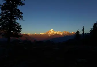 Sunset after Kuari Pass