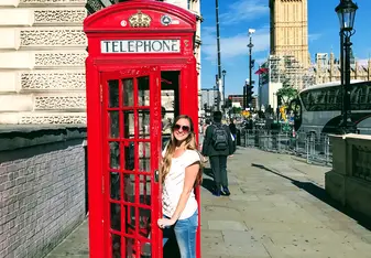 phone booth in London