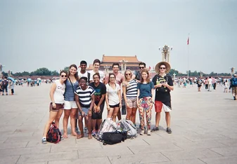 group photo in Shanghai