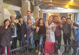 group photo of students