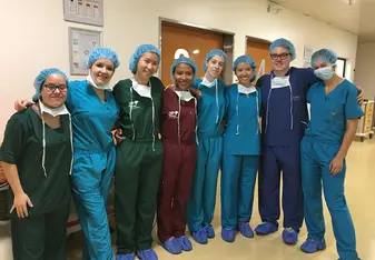 medical volunteers