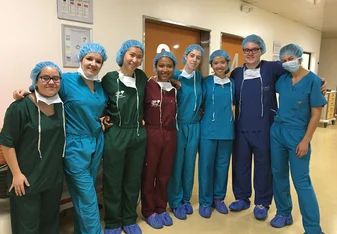 medical volunteers