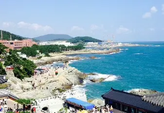 view of sea in Korea