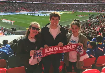 England Soccer Game