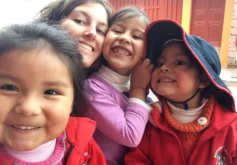Some of the kids 