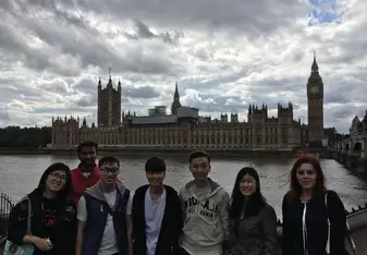 During my internship in London