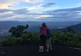 On top of pacaya! 