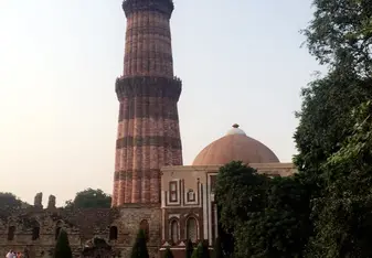 Inside Qutab complex