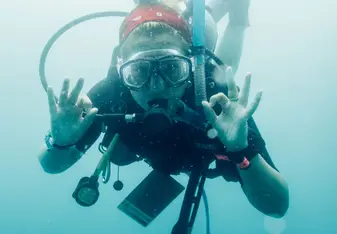 diving in carriacou