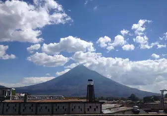 volcano in Guatemala 