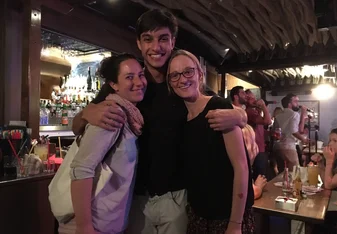 Karaoke night with the International Academy