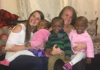 The children in our host family on our last day