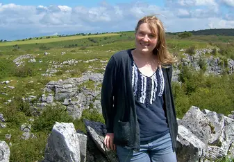 woman in nature