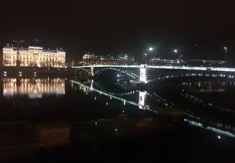 Lyon at night. 