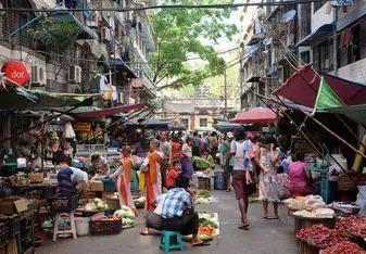 Downtown Yangon
