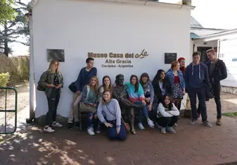 One of the many cultural trips we took.