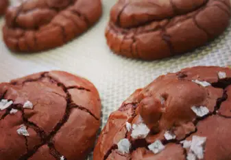 Salted Chocolate Cookies