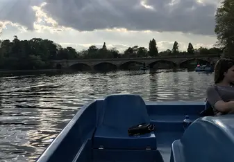 Boating in Hyde Park