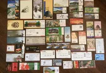 All my tickets (I saw a lot of stuff)