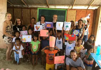 Activities with the children 