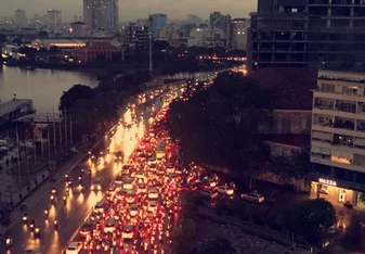 view of Ho Chi Minh City