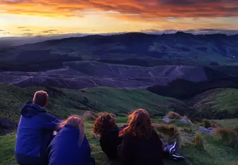 friends and sunsets!