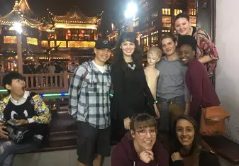 Only a few of my fellow orientation cohort