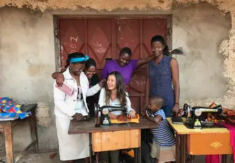 The beautiful tailors of Moshi