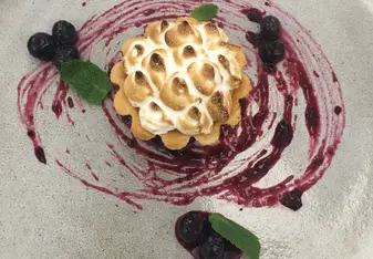 Lovely dessert I created and plated