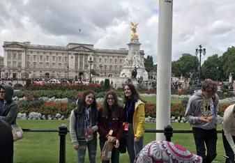 At Buckingham Palace