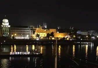 prague at night